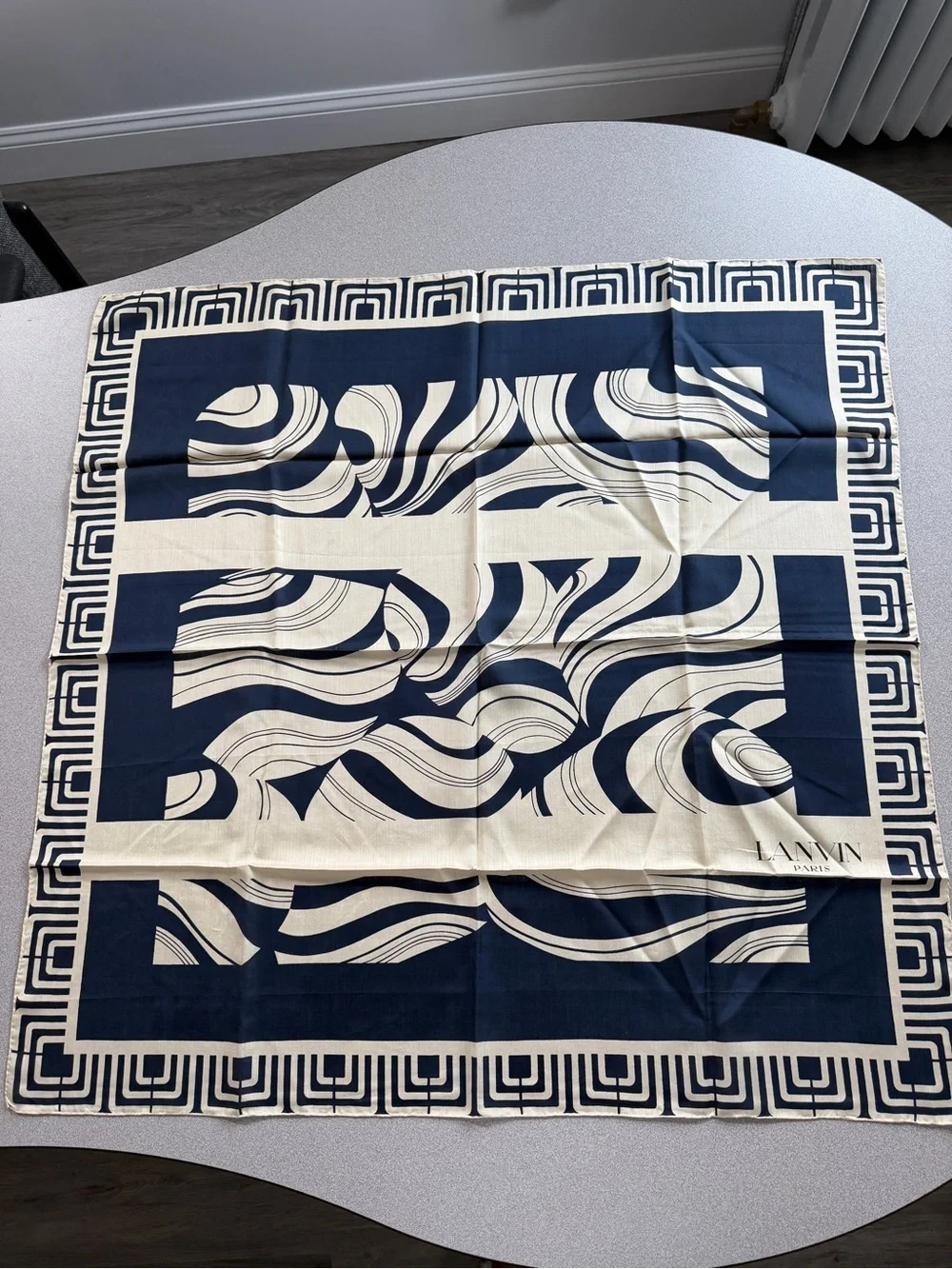 Vintage Lanvin Paris Scarf